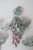Metal Hand-Painted Wisteria Flower Wall Lamps by Hans Kögl, 1970s, Set of 3 For Sale - Image 7 of 14