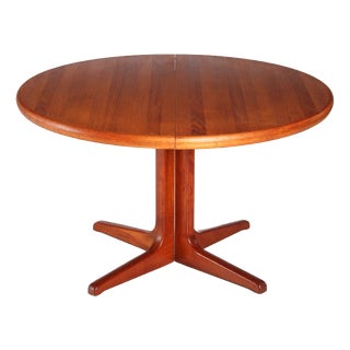 Mid-Century Modern Danish Extending Teak Dining Table from Glostrup, 1960s For Sale