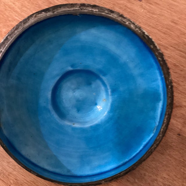 Vintage Chinese Silver on Cooper Multicolored Enameled Asian Motifs Box China For Sale In Chicago - Image 6 of 12