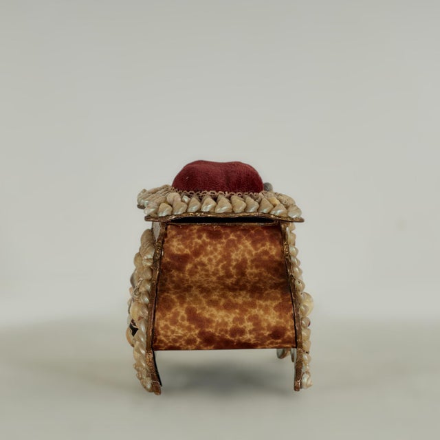 Pair of Antique British Colonial Sailor Valentine Boxes For Sale - Image 4 of 15