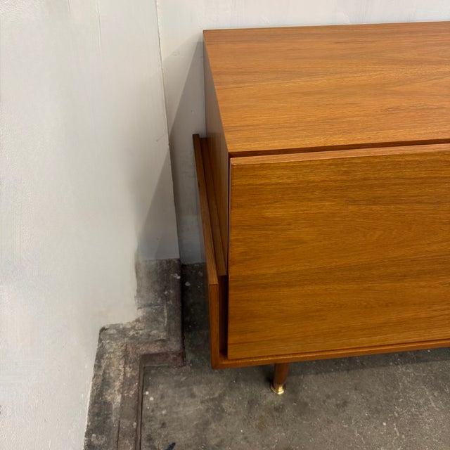 Wood Vintage Sideboard in Wood, 1950s For Sale - Image 7 of 13