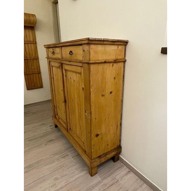 Antique Late 19th Century Wooden Sideboard, Italy, 1890s For Sale - Image 6 of 14