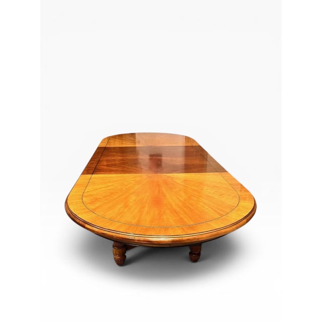 2000s Ej Victor Regency Dining Table For Sale In Boston - Image 6 of 13
