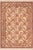 Shabby Chic Trellis 1990's Pak-Persian Ivory/Pink Wool Rug - 6'2'' X 9'3'' For Sale - Image 9 of 9