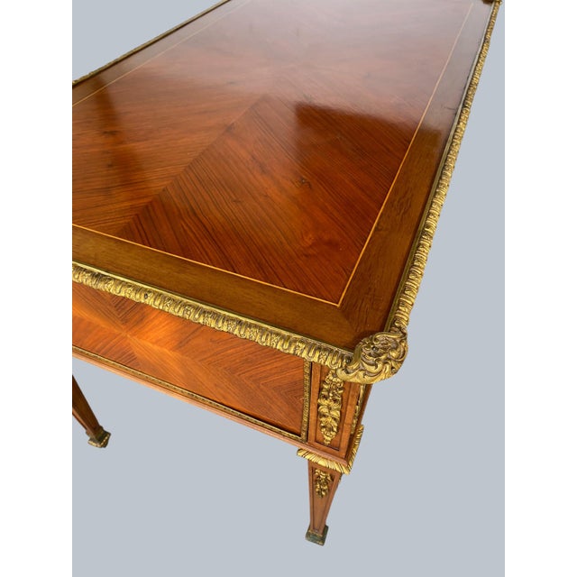 1950s Louis XVI Style French Writing Desk For Sale - Image 5 of 7