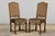Early 20th Century Antique French Louis XIII Style Os De Mouton Maple Dining Chairs in Mocha - Set of 8 For Sale - Image 5 of 18