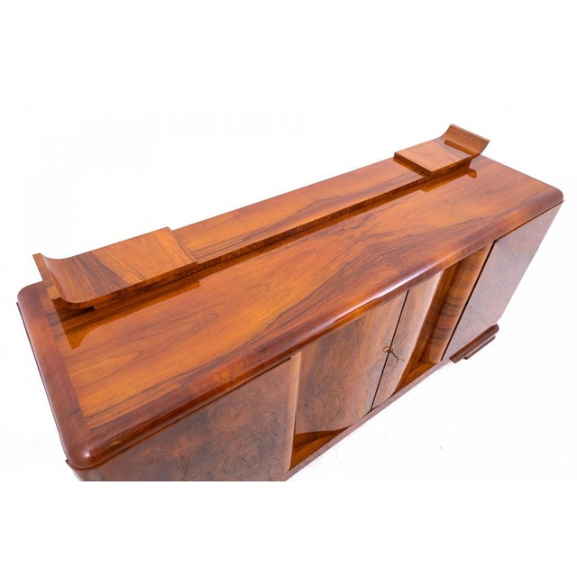 Art Deco Sideboard, Poland, 1940s For Sale - Image 10 of 16