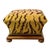 19th Century English Mahogany Upholstered Stool With Flared Form For Sale - Image 11 of 12