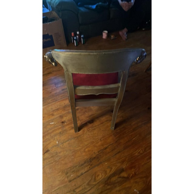 Mid-Century Modern Mid Century Modern Anglo Indian Wedding Ceremonial Chair For Sale - Image 3 of 4