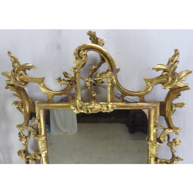 Pair of George III Bright Gilt Mirrors For Sale - Image 4 of 11