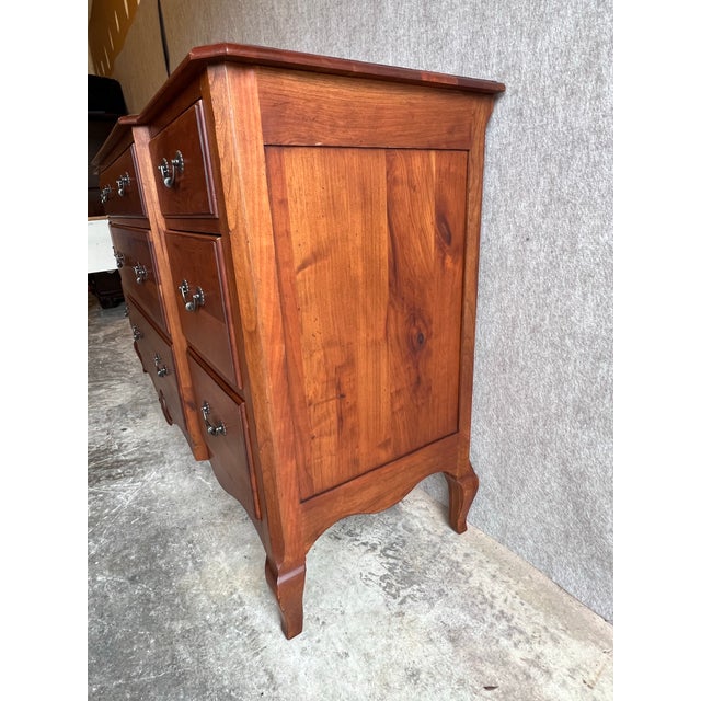 Ethan Allen French Country or Provincial Solid Cherry Triple