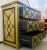 Palatial Hollywood Regency Commode, Chest, Nightstand in Brass and Ebony For Sale - Image 9 of 13