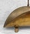 Vintage English Regency Brass Lions Paw Fireplace Firewood Log Holder For Sale - Image 10 of 10