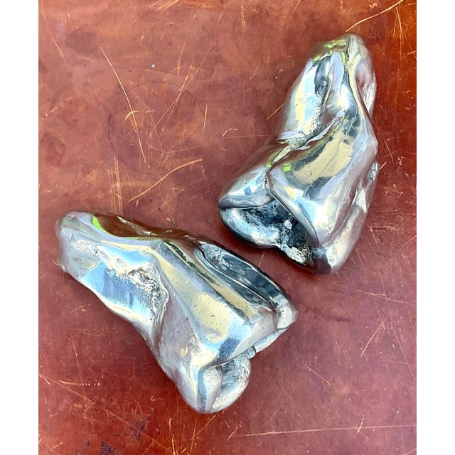 This striking pair of vintage decorative bell peppers offers a playful yet sophisticated twist on classic still-life...