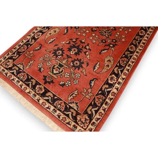 Middle Eastern Hand-Knotted Sarough Rug For Sale - Image 6 of 10
