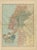 Paper Antique Map of Extremadura, 1903 For Sale - Image 7 of 7