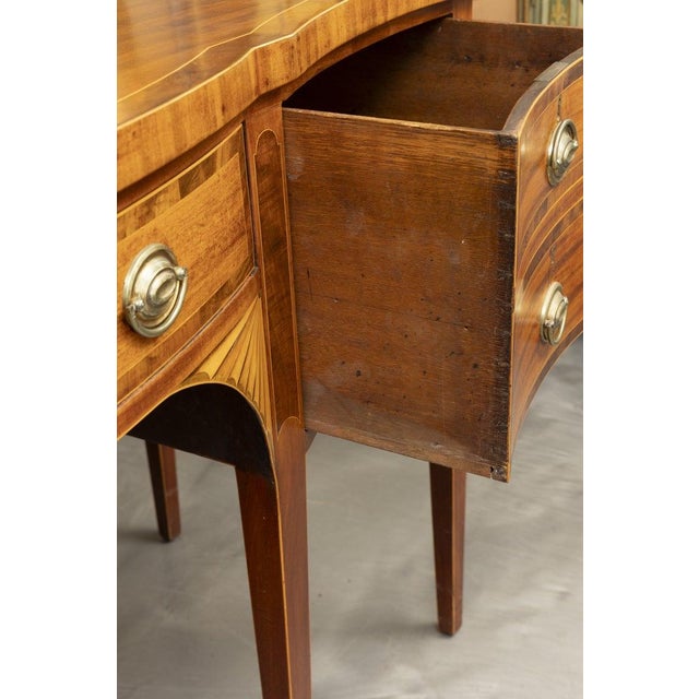 George III Style Mahogany Sideboard, Hand-Crafted, England, Circa 1800 For Sale - Image 12 of 12