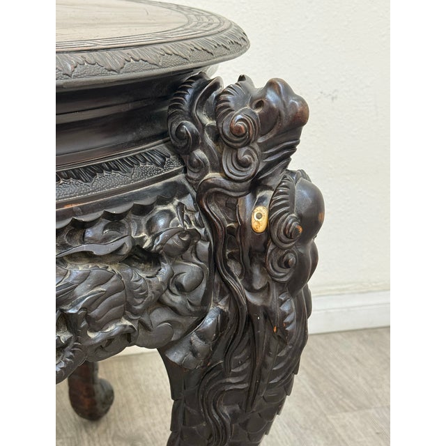 Vintage Asia Style Occasional Table For Sale - Image 4 of 11