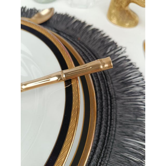 China Dinner Service attributed to Richard Ginori, 1980s, Set of 33 For Sale - Image 12 of 18