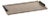 Cameroon Rectangular Mink Leather Serving Tray with Handles, Large For Sale