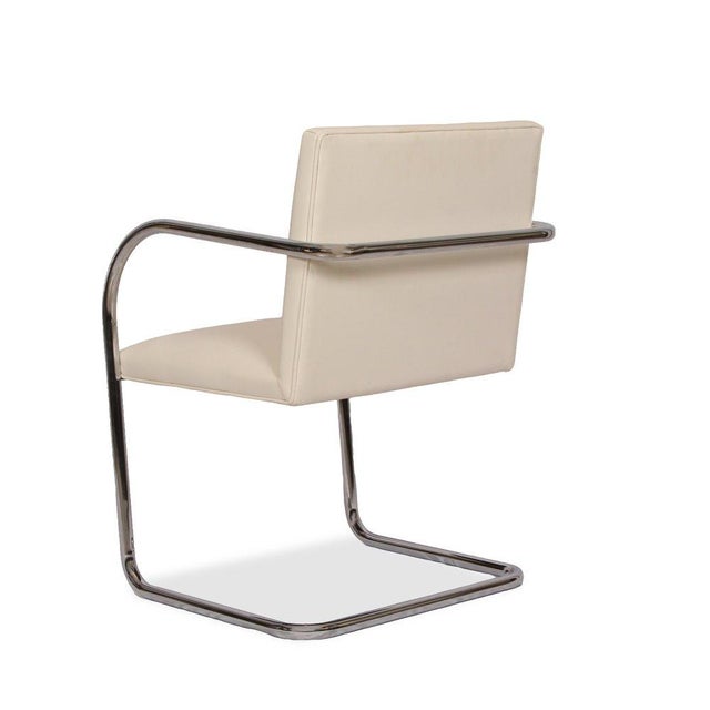 Mid-Century Modern Knoll Mies Van Der Rohe Brno Chairs, Set of 3 For Sale - Image 3 of 11