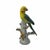 1970s Chinese Export Porcelain Parrots With Applied Fruit and Blossoms – A Pair For Sale - Image 14 of 15