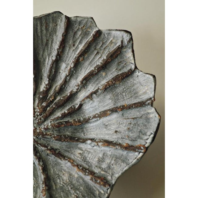 Nénuphar I Sculptural Ceramic Piece by Antonia Maria For Sale - Image 4 of 9