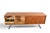 Late 20th Century Rare Richard Round Space Age Credenza in Teak + Chrome, Attributed For Sale - Image 12 of 15