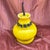Vintage Yellow Ceramic Pendant Light, 1970s, in Very Good conditions. Designed 1970 to 1979 Up to 250V (Europe/UK...