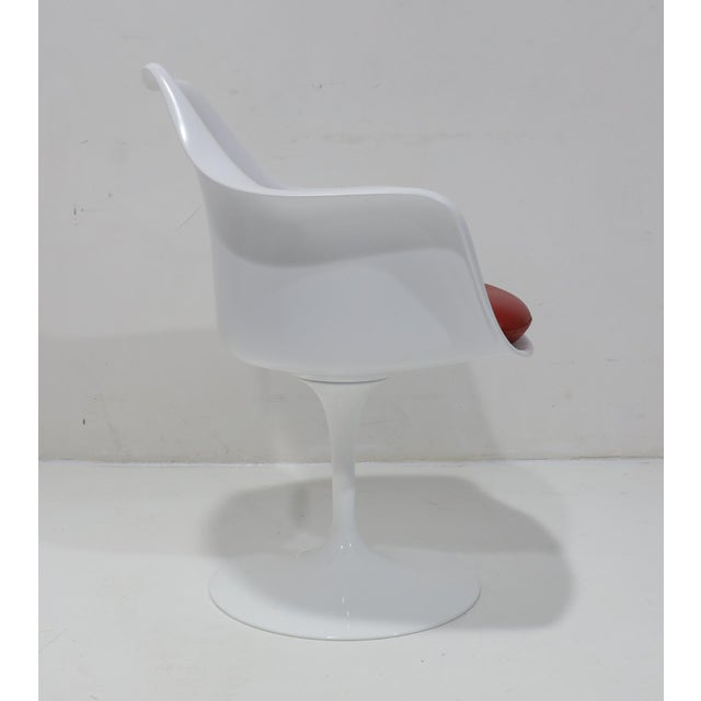 Mid-Century Modern Eero Saarinen for Knoll Tulip Chairs, Set of Four For Sale - Image 3 of 10
