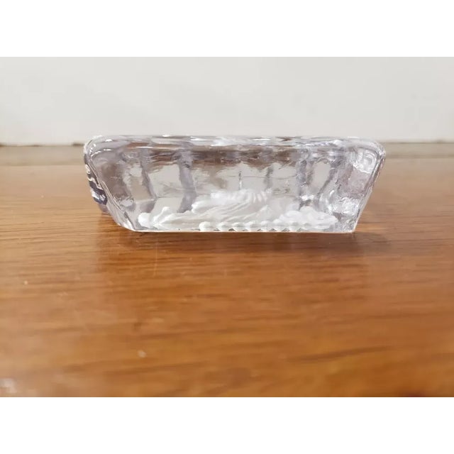 1980s Angel Fish Art Glass Sculpture/Paperweight by Continental, Made in Taiwan For Sale In New Orleans - Image 6 of 6