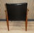 Danish Teak and Black Skai Leather Armchair by Grete Jalk for Glostrup, 1960s For Sale - Image 6 of 15