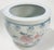Chinoiserie Vintage Large Porcelain Pastel Floral Motif Fish Bowl Cachepot Planter For Sale - Image 3 of 8