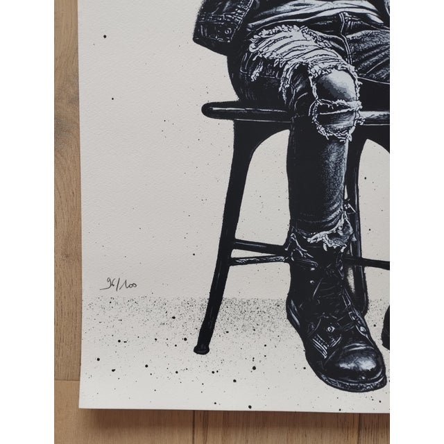 Jef Aerosol, The Violinist, Screenprint For Sale - Image 3 of 7