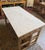 Wood Large Marble Top Kitchen Island by Adoorne For Sale - Image 7 of 8