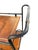 Vintage Stitched Leather Bar Cart by Jacques Adnet, 1950s For Sale - Image 4 of 13