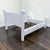 Art Deco Pencil Reed Rattan Queen Bed Frame For Sale - Image 3 of 6