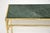 Vintage Italian Brass and Marble Console Table, 1970s For Sale - Image 4 of 9