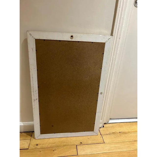 Gold Vintage Beveled Mirror, 1970s For Sale - Image 8 of 9