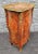 Louis XV Brass Mounted Parquetry and Satinwood Inlaid Galleried Top Side Table. Good storage capacity for small items with...