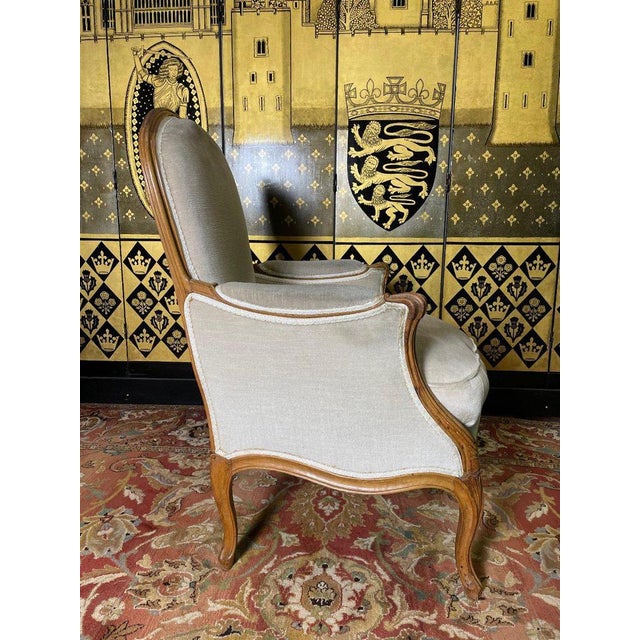 Louis Xv Period Shepherdess Armchair For Sale - Image 3 of 9