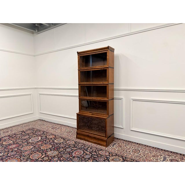 English Globe Wernicke Style Bookcase For Sale - Image 3 of 12