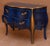 Fabulous Antique Style hand-crafted, hand-painted Blue with Gold Louis XV Style Commode. This Commode comes with 2 large...