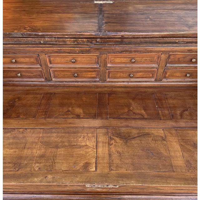 17th Century Italian Chest of Drawers with Secretary For Sale - Image 5 of 18