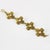 Henry Perichon Gilded Bronze Link Bracelet For Sale - Image 4 of 8