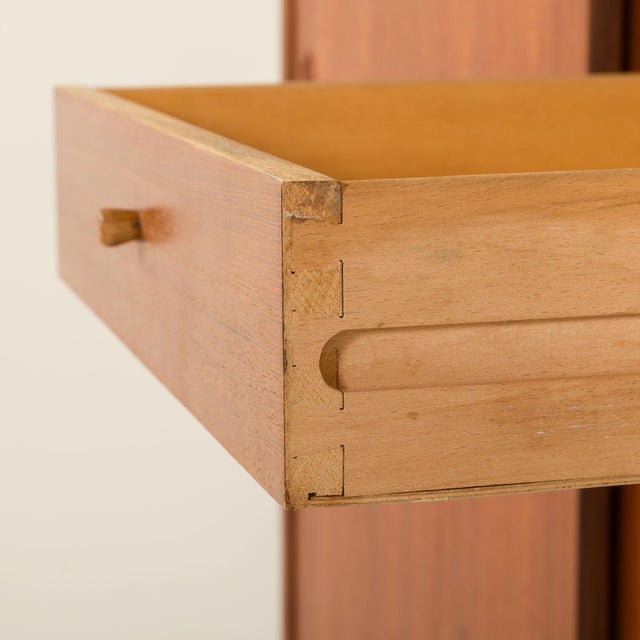 Mid-Century Danish Teak Wardrobe, 1960s For Sale - Image 11 of 15