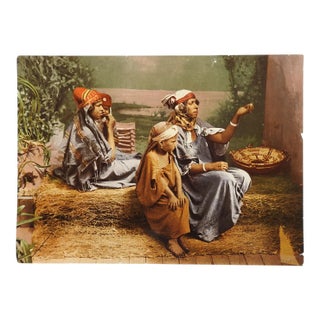 Antique Grand Tour Photograph Tunis Bedouins For Sale