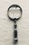 Aesthetic Movement Style Silverplate & Glass Magnifying Glass For Sale - Image 4 of 8