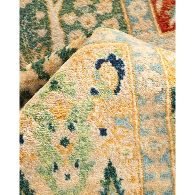 Textile Mogul Collection Hand-Knotted Area Rug - Ivory 4' 2" x 6' 0" For Sale - Image 7 of 9