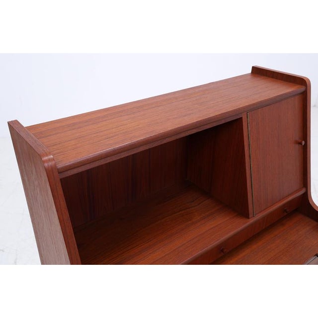 Mid-Century Teak Secretary Desk, 1960s For Sale - Image 6 of 18